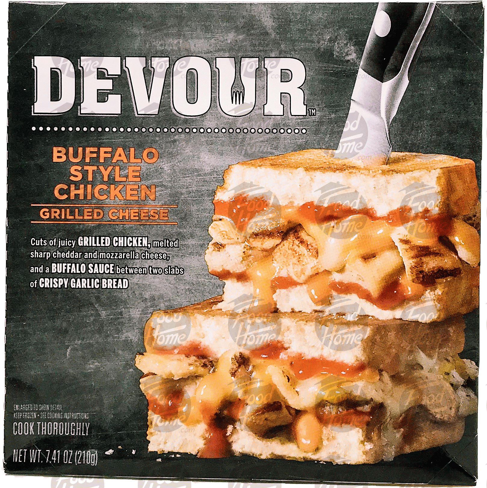 Devour  buffalo style chicken grilled cheese, frozen sandwhich Full-Size Picture
